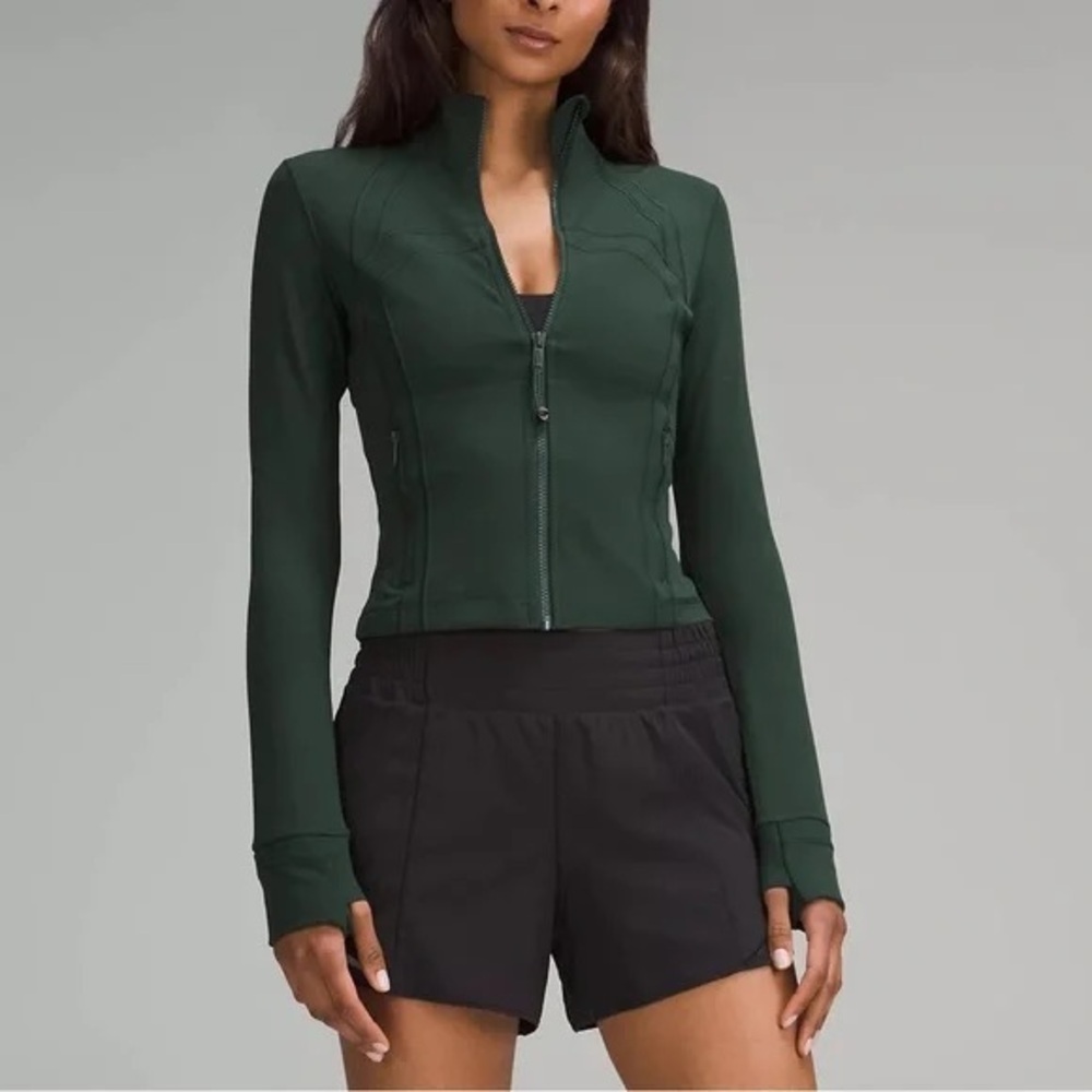 Define Cropped Jacket - Legacy Green